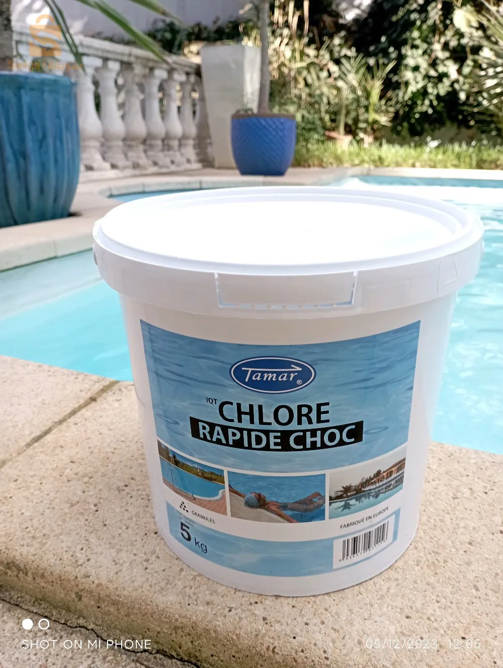 chlore pour piscine