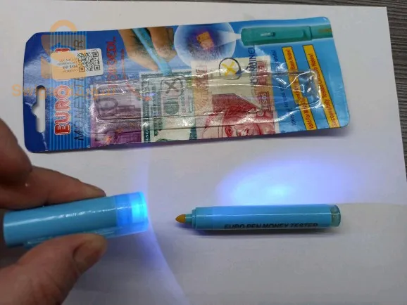 قلم كشف العملات المزورة