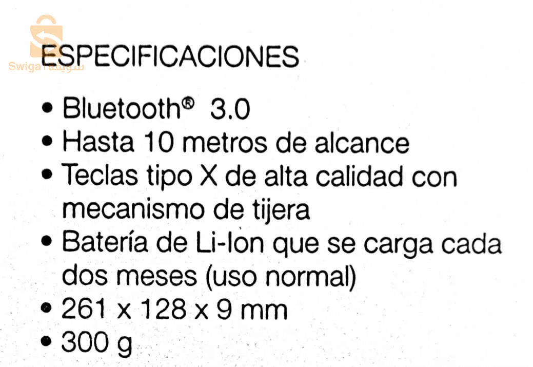 wireless Bluetooth keyboard