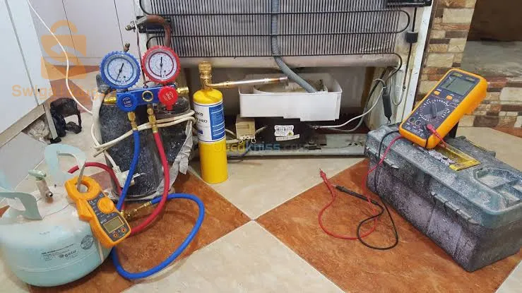 تصليح أجهزة التبريد والتكييف ثلاجة مكيف هوائي غسالة الملابس