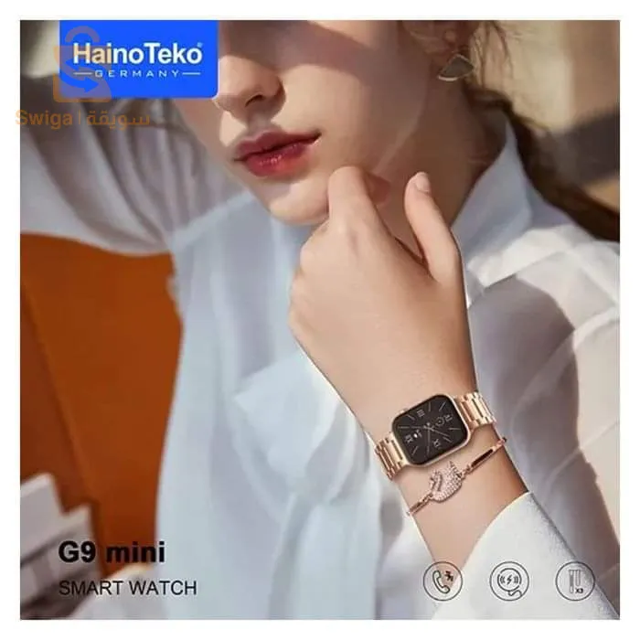Smart Watch Original Haino Teko G9 Mini
pour famme avec 3 bracelets et braclet ace