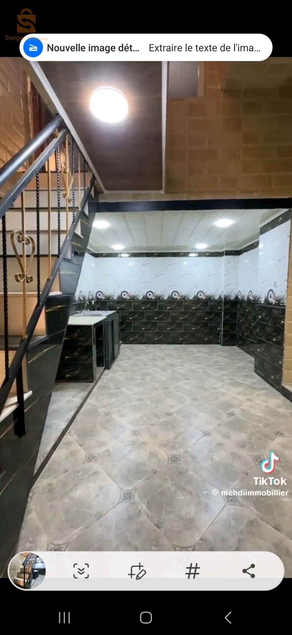 un petit duplex de 60 mètres carrés avec actes et livre foncé a bachdjarah