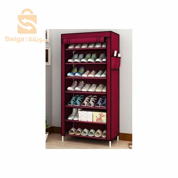 Porte Chaussures - 7 Etages - Marron حاملة و منظمة احذية 7 طوابق -بني