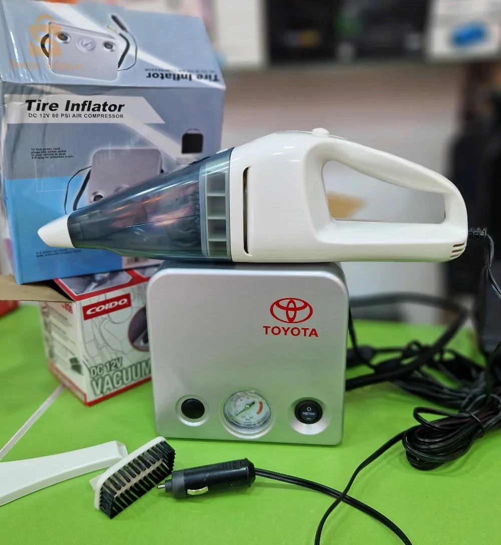 Pack automobile Gonfleur +aspirateur