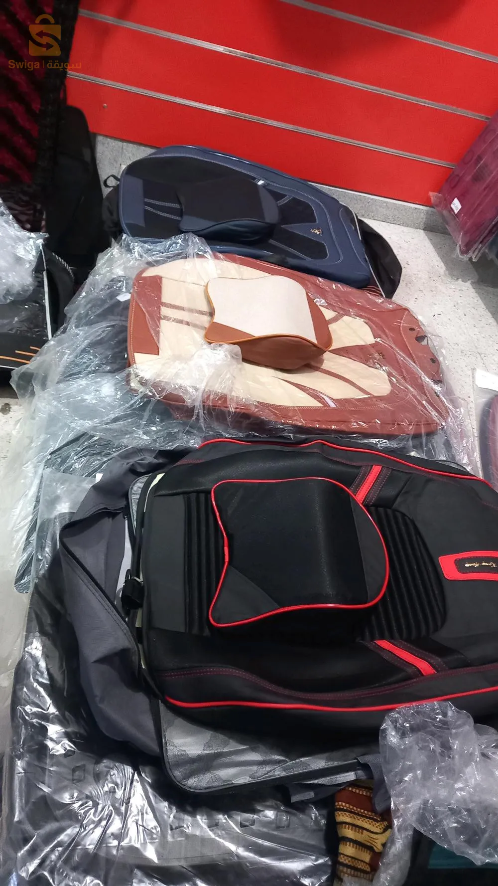 غلاف مقاعد السيارت للمقاعد الامامية للسيارة مصنوع من مادة الكنتارا  الإيطالية