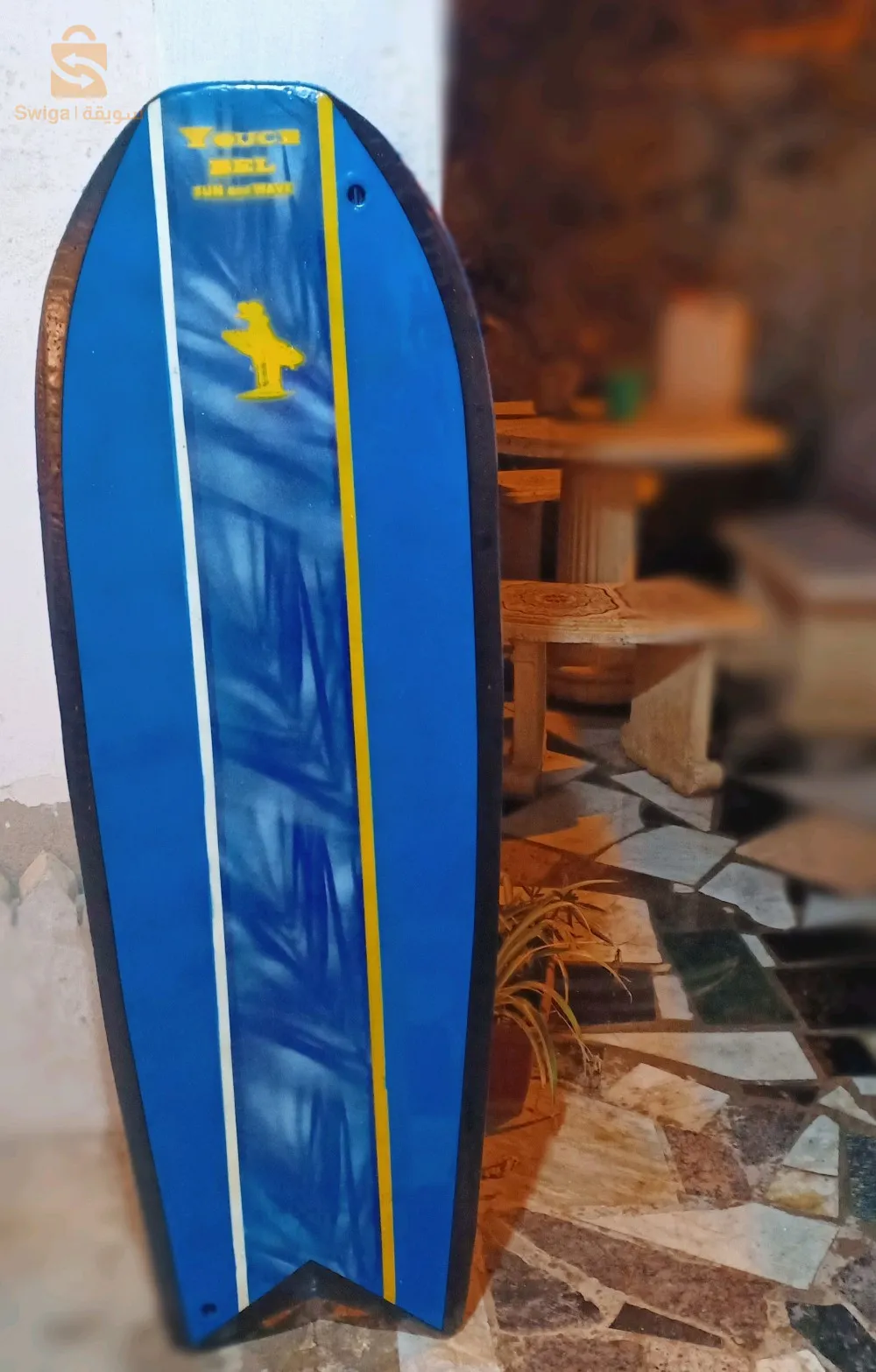 planche de surf et de plongée sous-marine