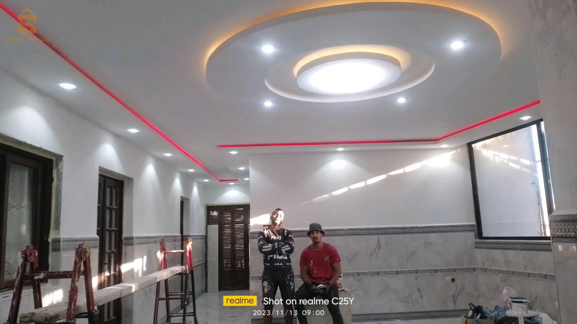 décoration ba13/pvc