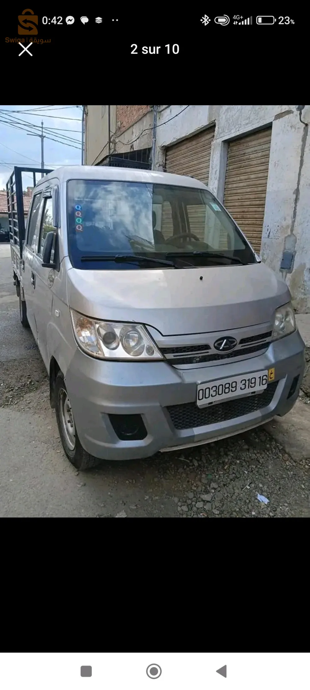 chery yoki double cabine 2019