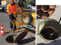 تسريح المجاري و قنوات الصرف الصحي المسدودة