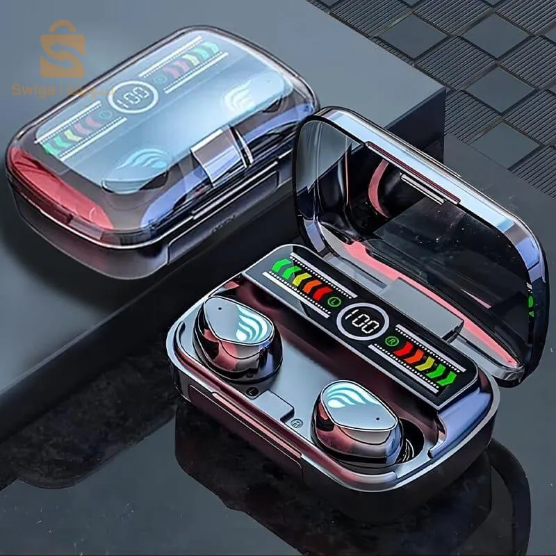 Brand Name: Damix
Model: M27
Bluetooth specification: V5.3
Battery capacity of the headset: 50mAh
Battery capacity of the charging box: 2000mAh
Transmission distance: >10-20m
Call play time: about 4-6 hours
Charging time of headset: 1.5 hours
Charging time of the charging box: 2 hours
7 days repalcement warranty