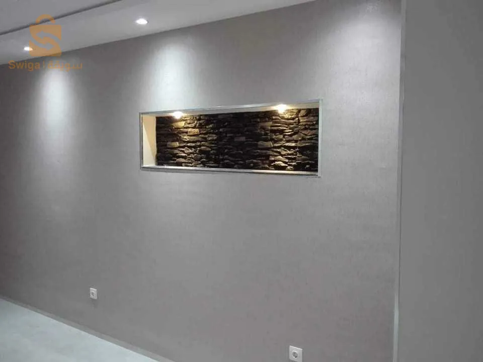 peinture papier peint un travail de qualités bien fini