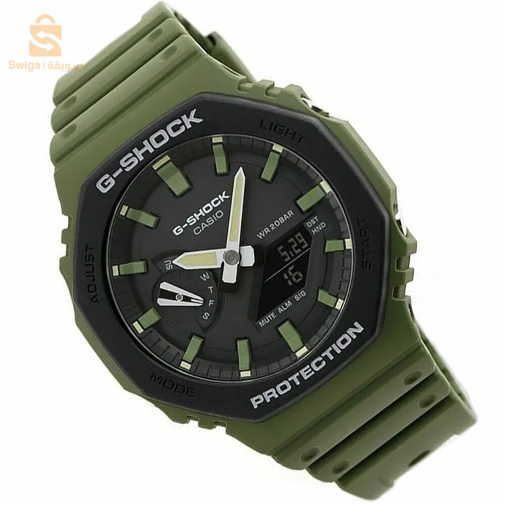 Montre Casio G-Shock-vert millitaire