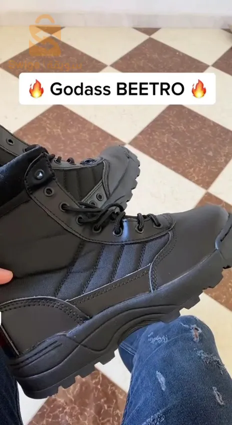 godasse beetro noir et creme