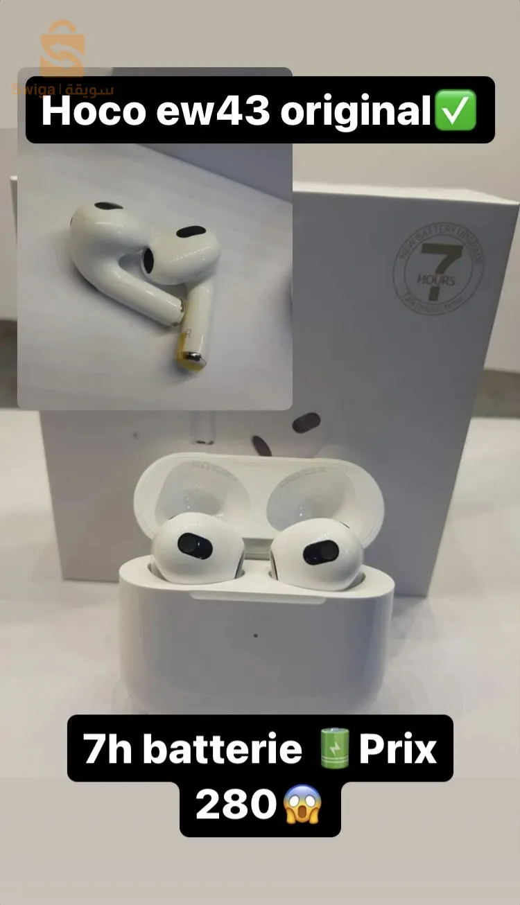 hoco ew43 original ✅