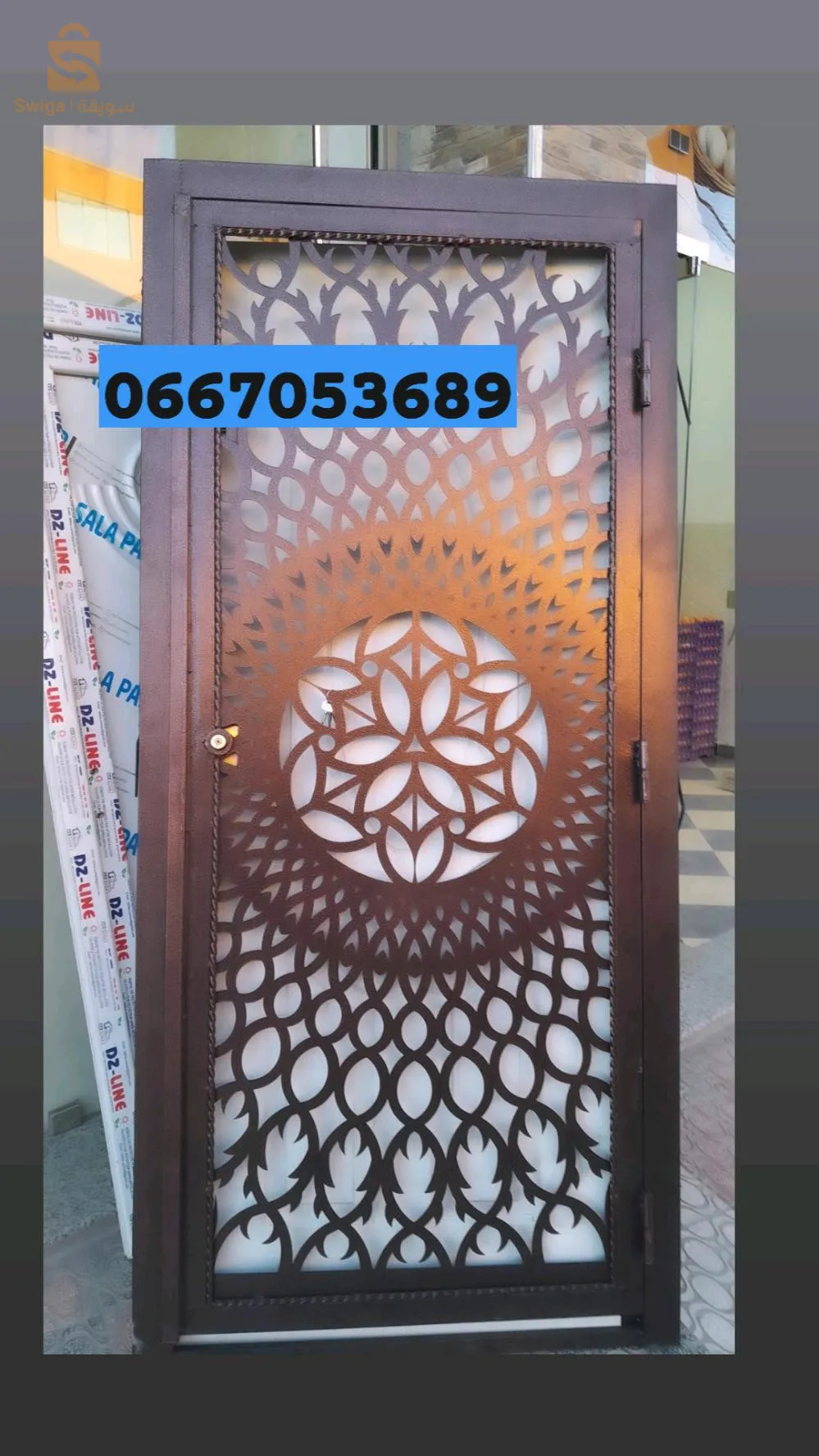 ابواب حديد لمداخل المنازل سومة وجودة مرحبا بكم