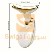 جهاز مساج رفع الرقبة للوجه، جهاز مساج كهربائي للتنظيف العميق مع ضغط حراري$👍