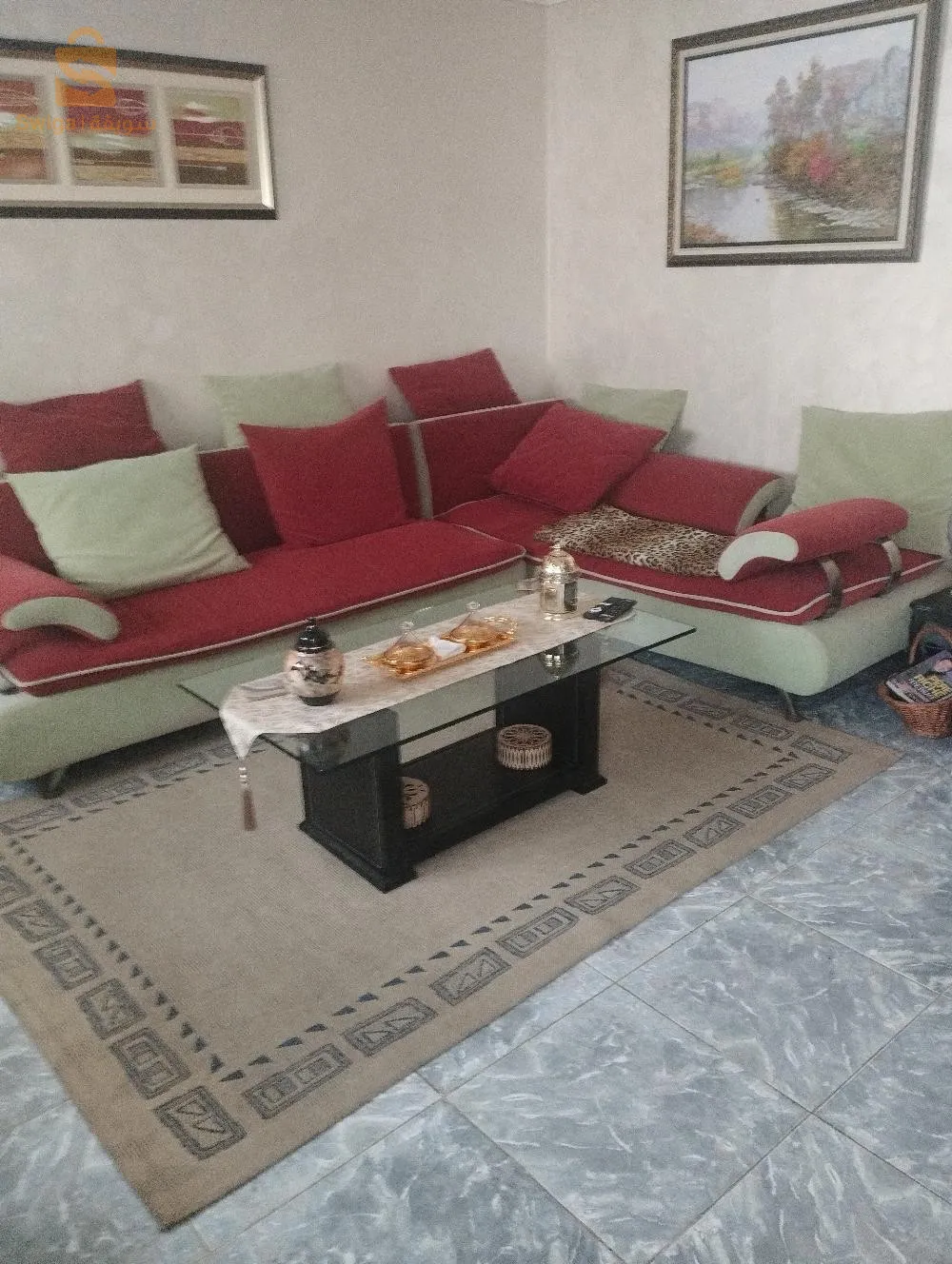 fauteuil salon  en L