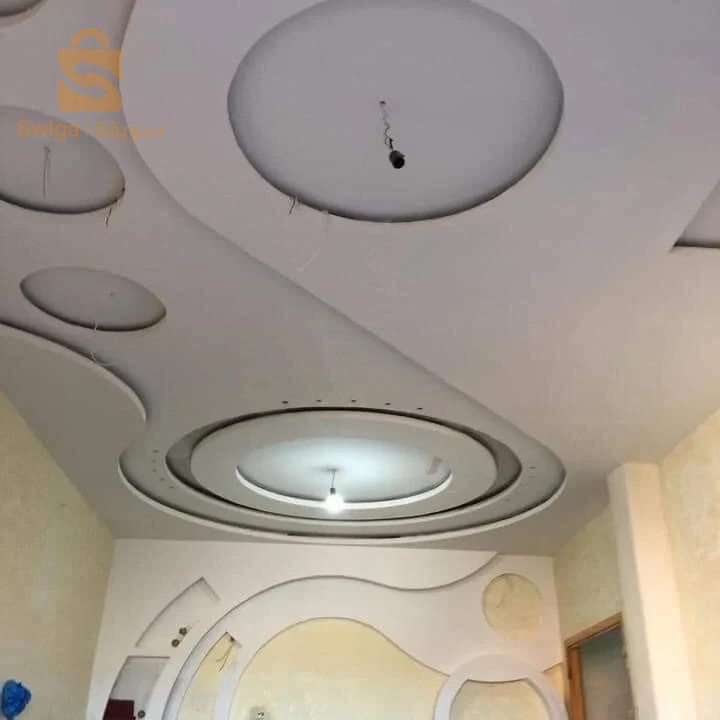 عمل الواح جبس ديكور عصري