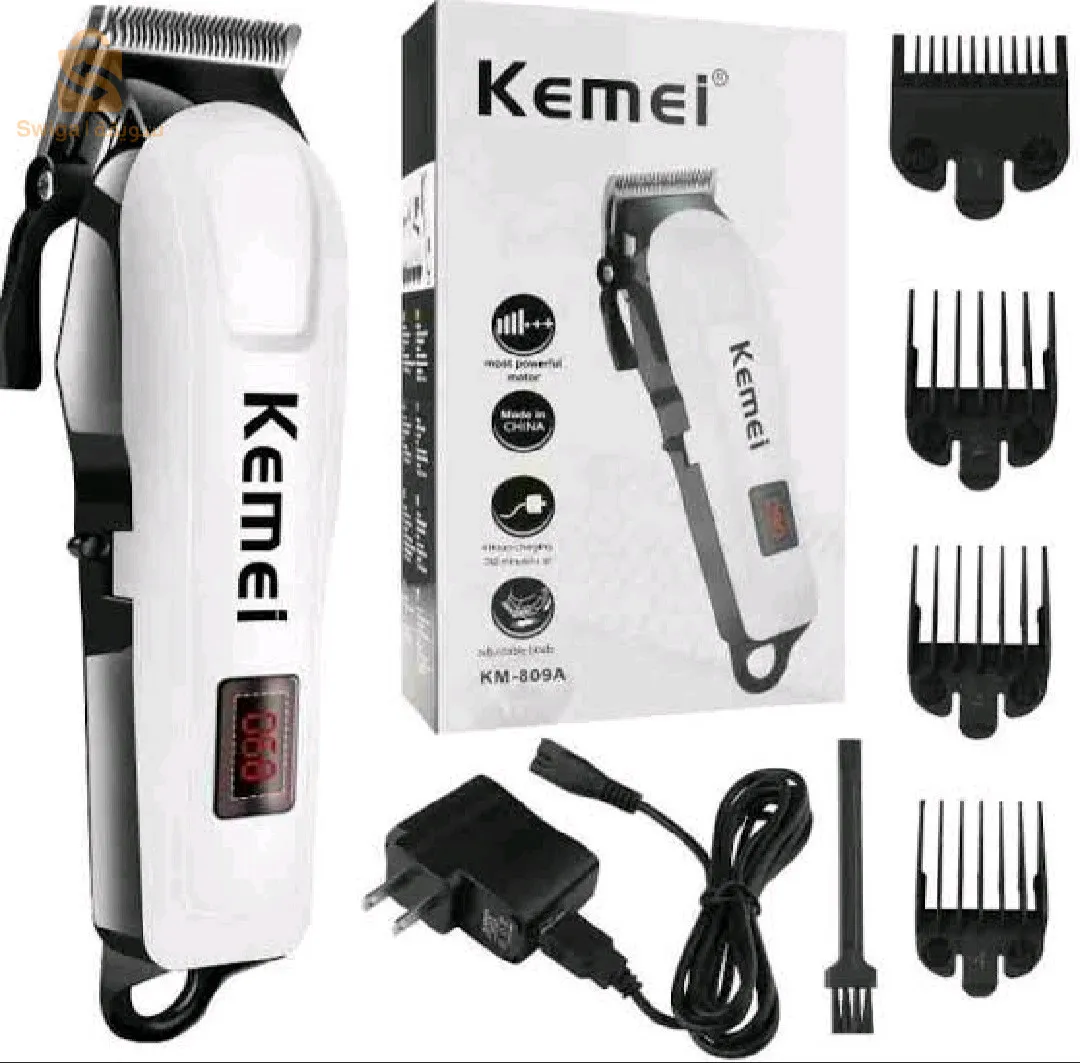 Pack Tondeuse kemei 809a + Tondeuse htc