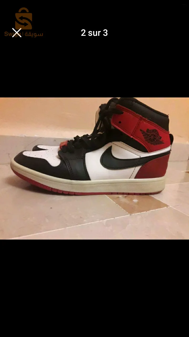 basket air jordan melbous mazel jdid 10/10 pointure 39