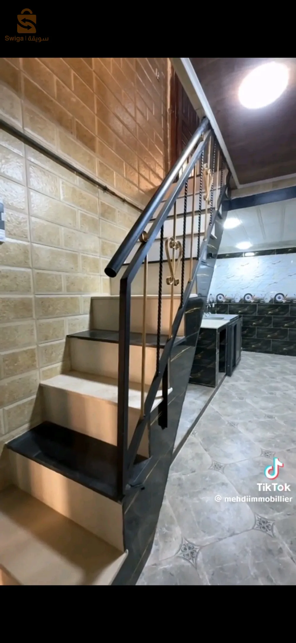 un petit duplex de 60 mètres carrés avec actes et livre foncé a bachdjarah