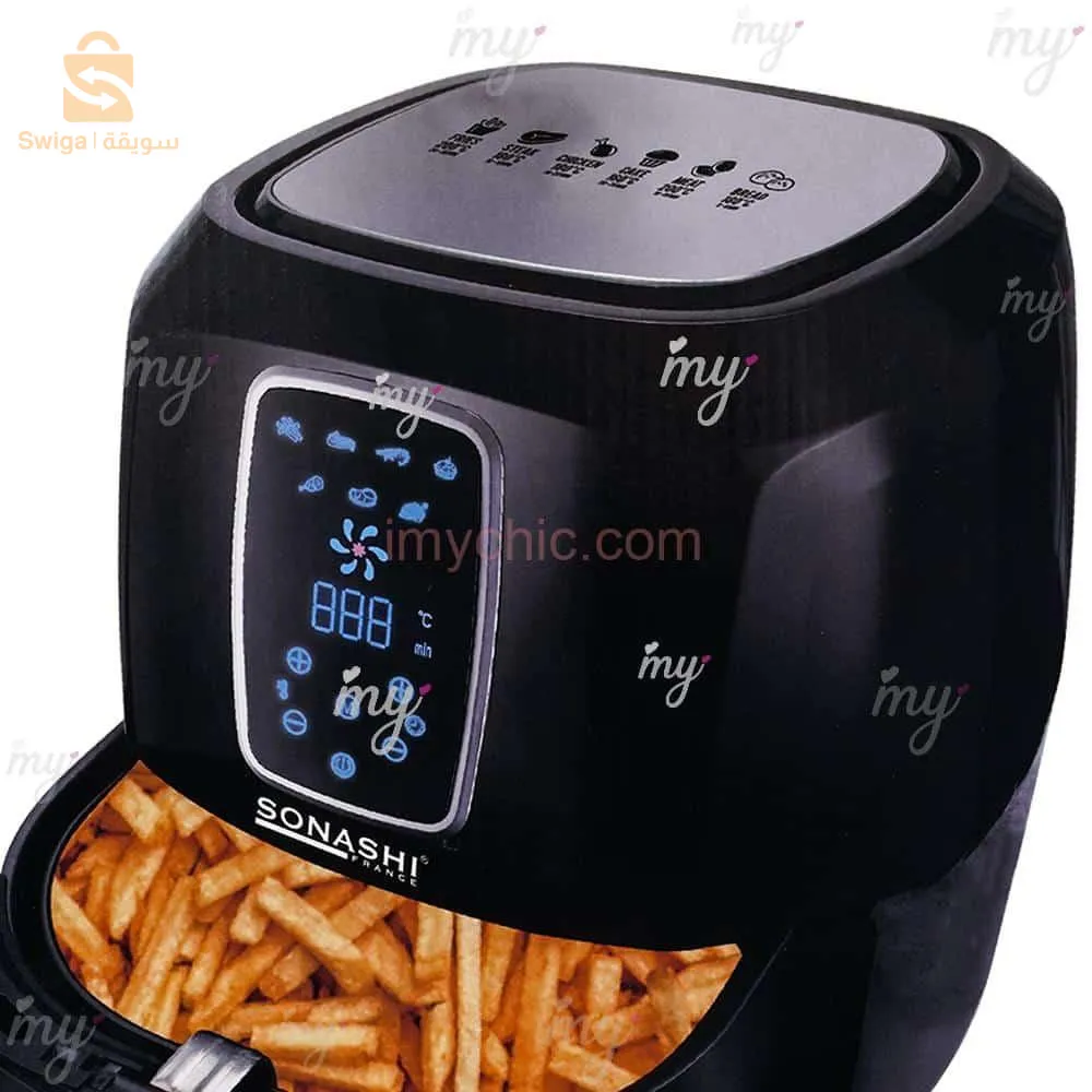 Friteuse sans huile sonashi 6.2L saf-620