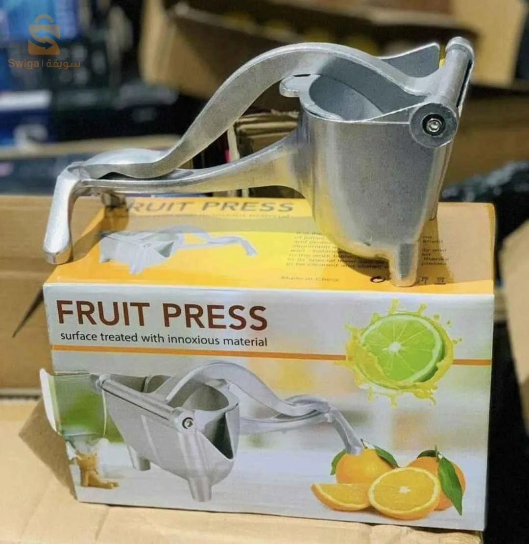 1. عصارة يدوية ، مناسبة للمنزل / السفر / الأنشطة ...
2. سهل التنظيف والغسيل.
3.مصنوعة من ألمنيوم مخصص لإستعمال المواد الغدائية.
4. يعتمد مبدأ  الضغط لعملية العصر
الدفع عند الاستلام💵
التوصيل جميع الولايات🚚