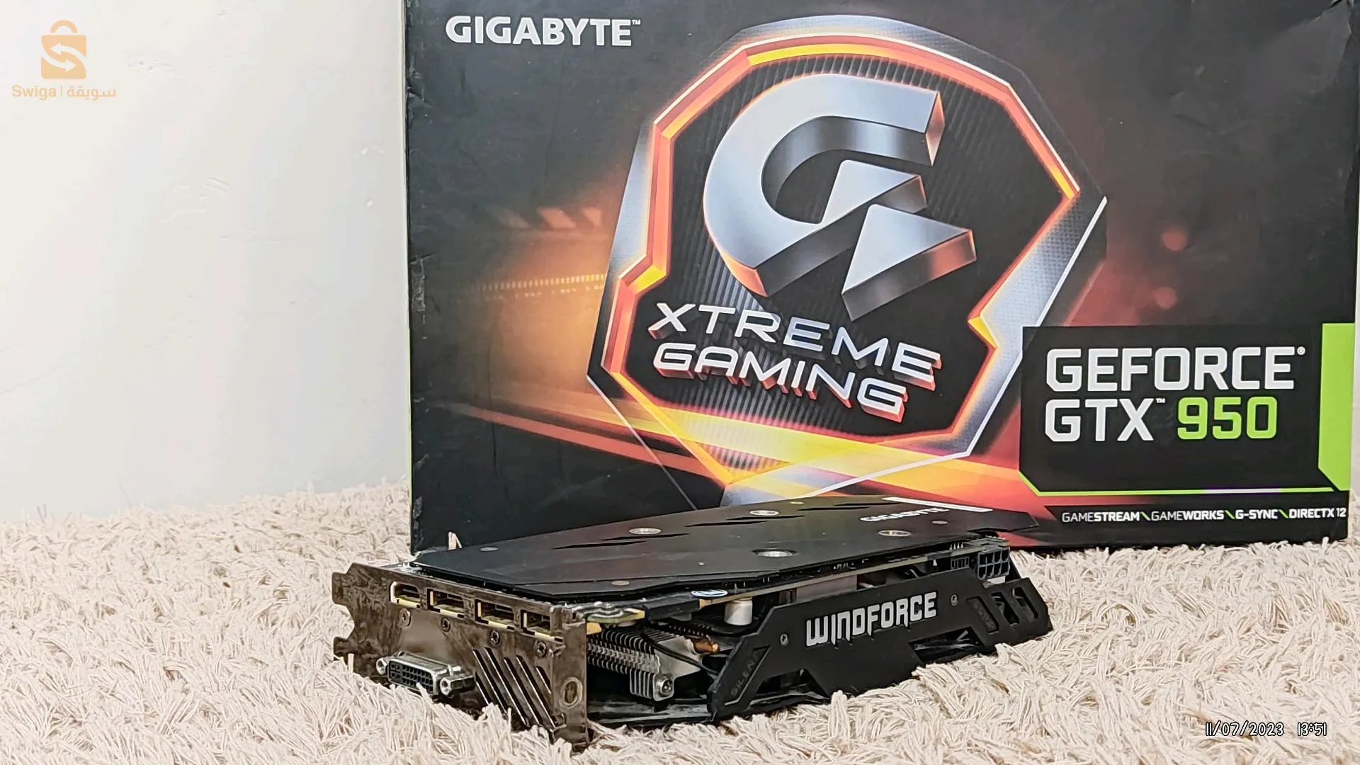 Gtx 950 2Gb Nvidia Gigabyte Windforce