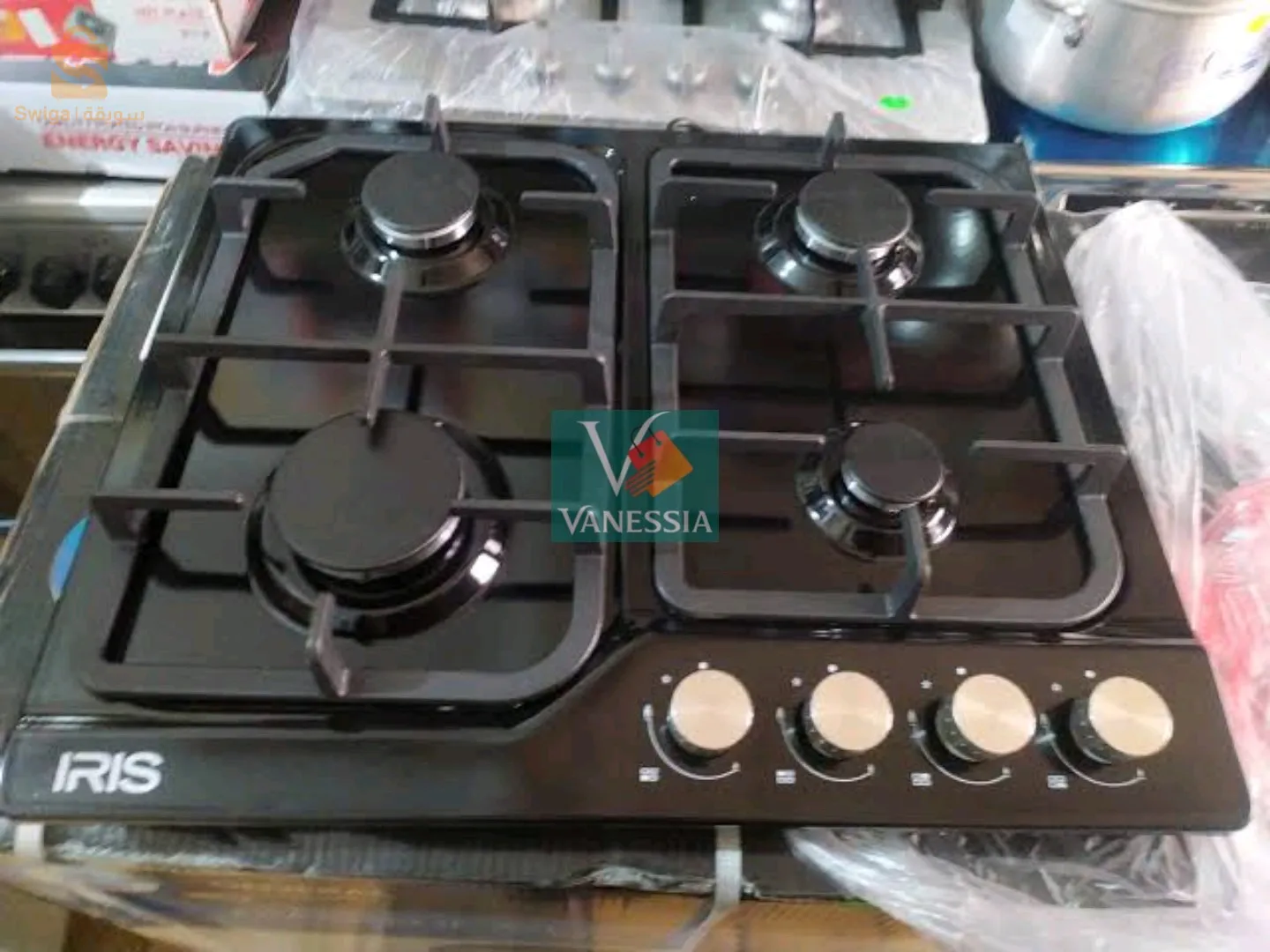 Plaque chauffante 4 feux marque iris céramique