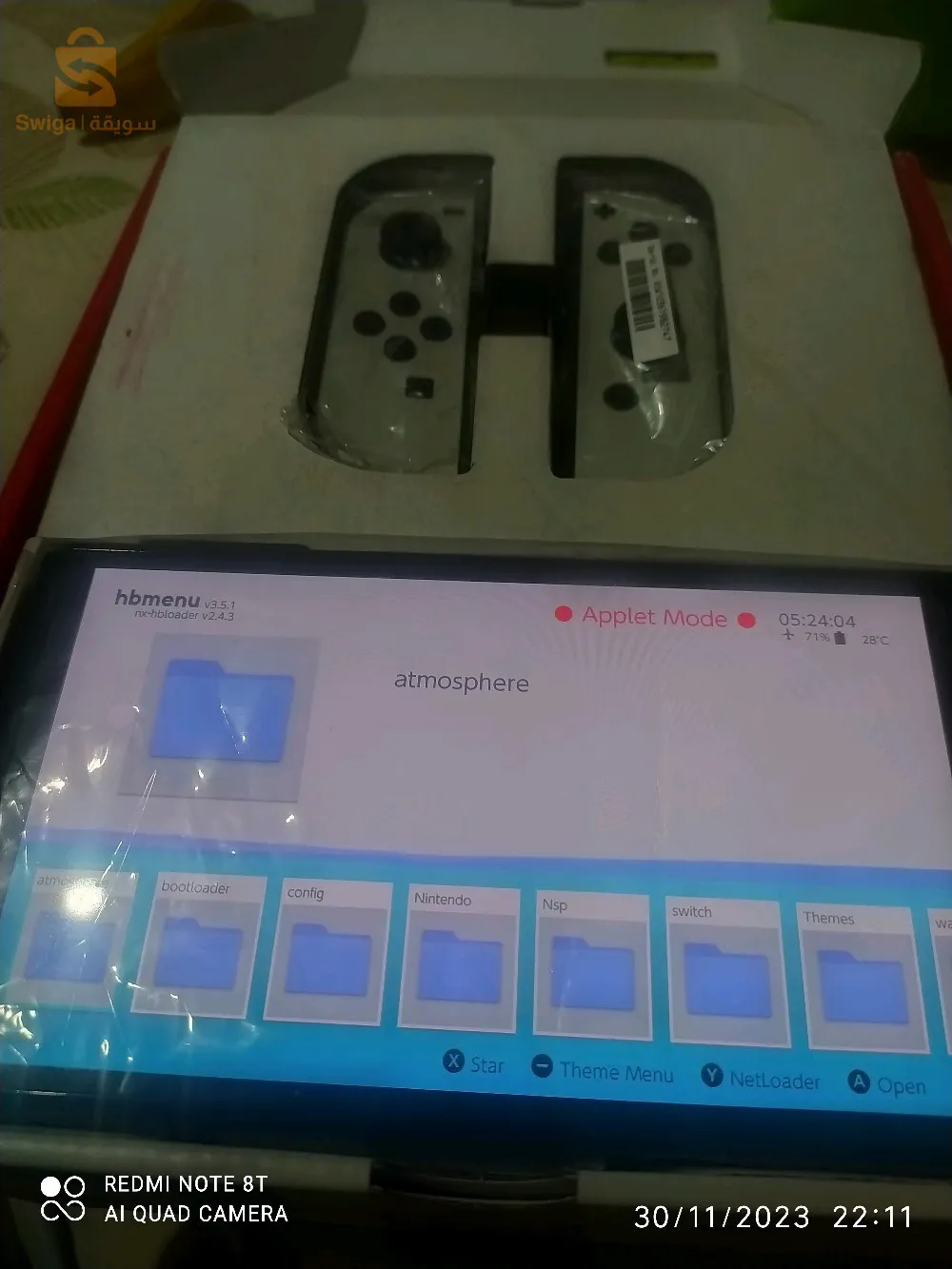 Nintendo Switch Oled flachie neuf