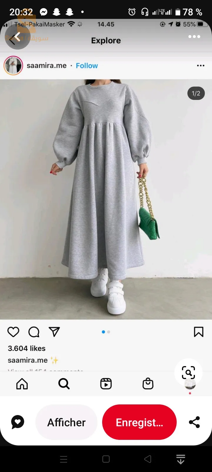 la robe d'hiver
robe"Narimen"