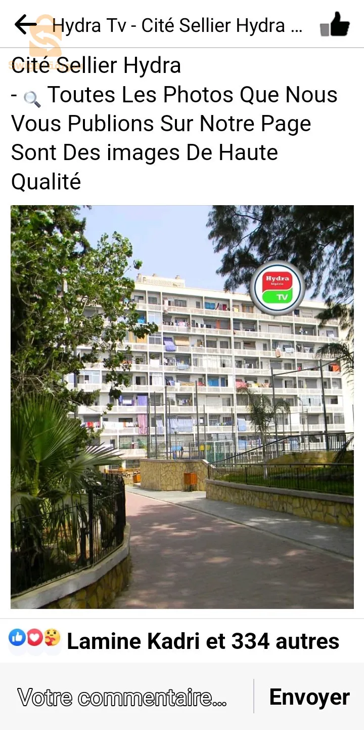 vend f4 cité sellier hydra