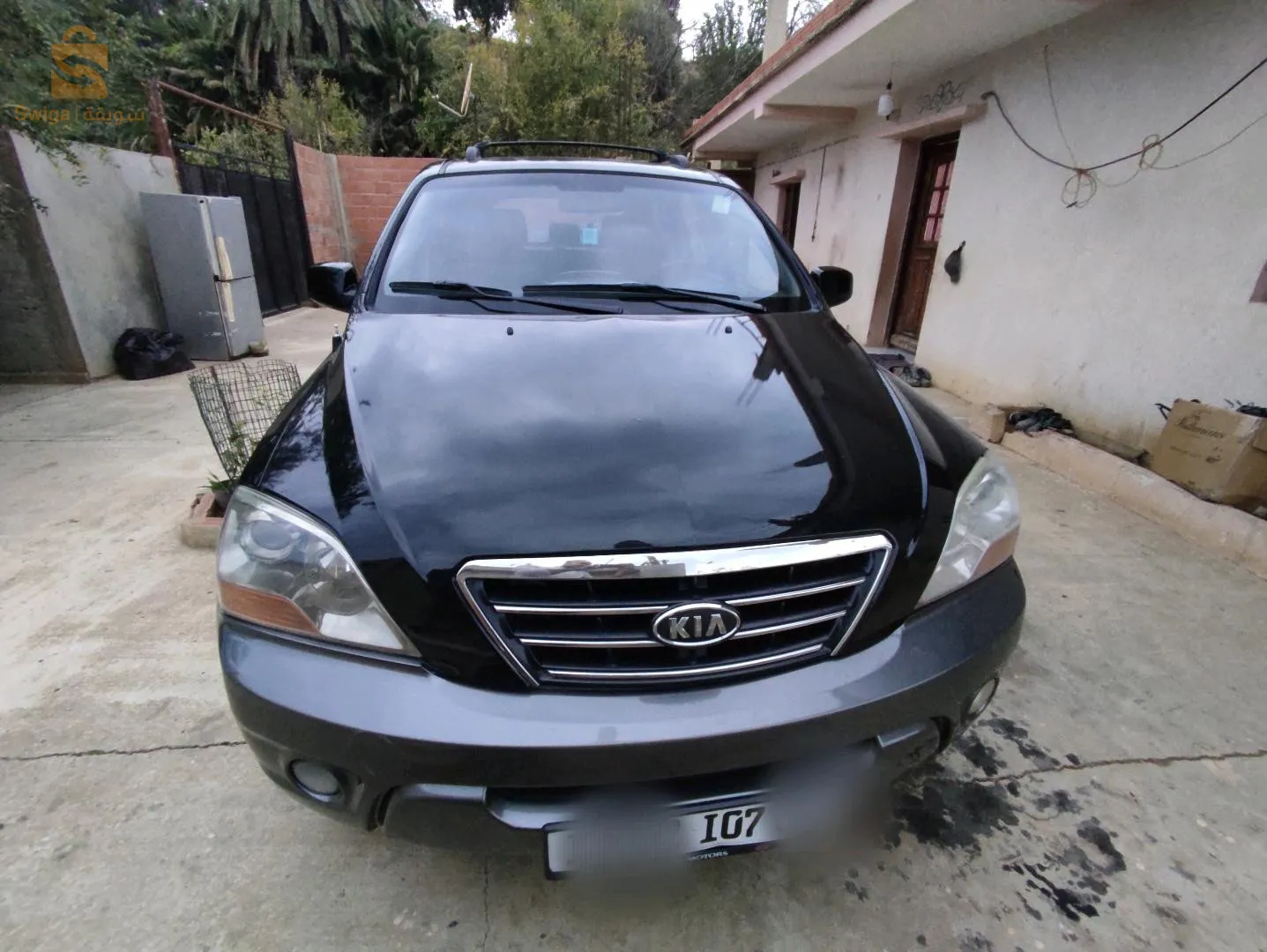 kia sorento 2007 موتور محطوط ماشي 190الف