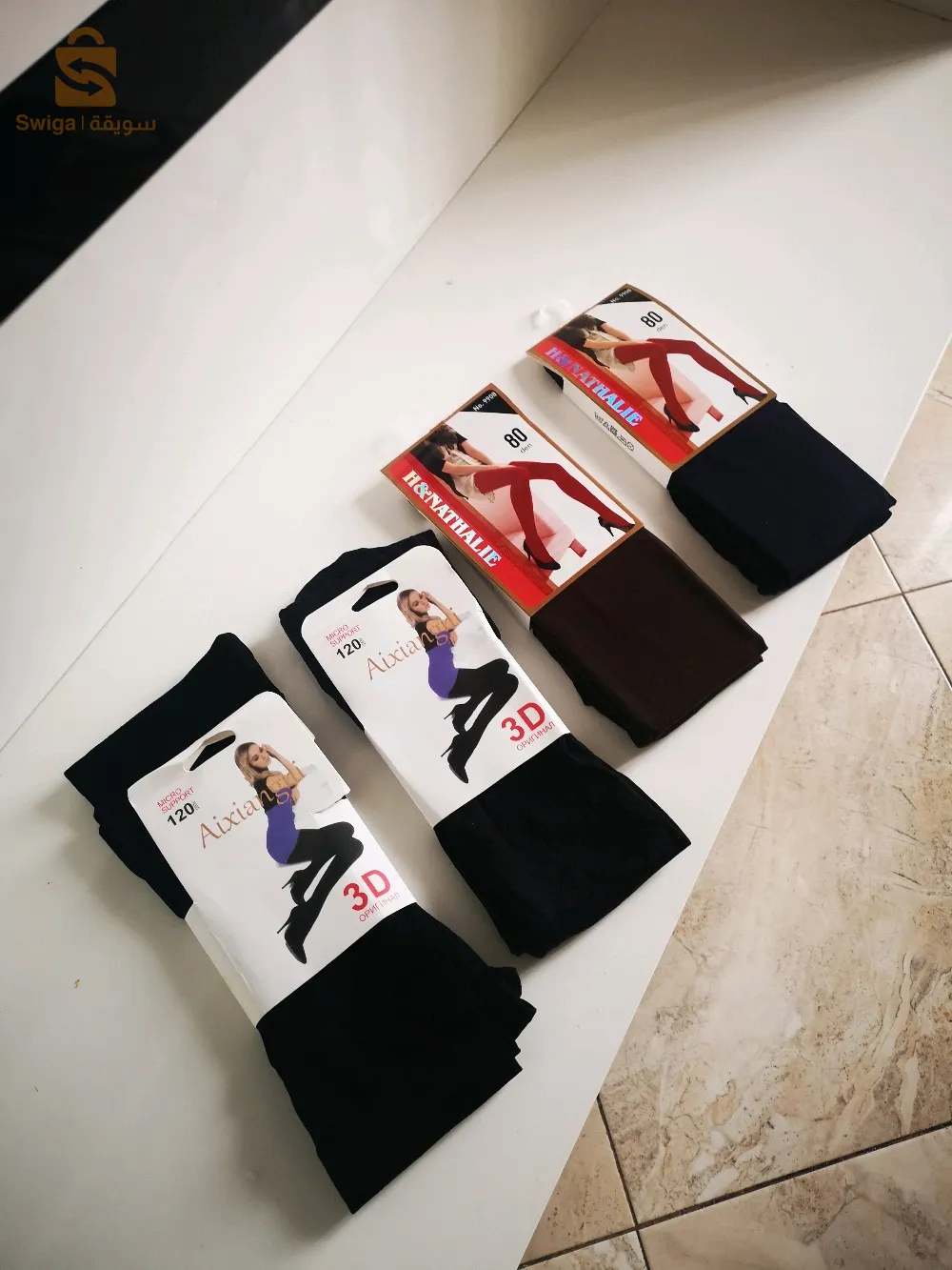Bas culotte opaque