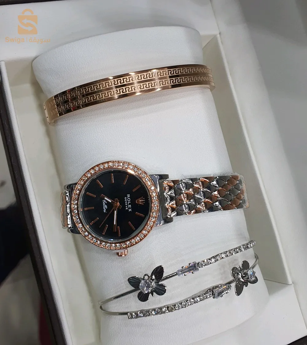 2 bracelets & montre premier choix