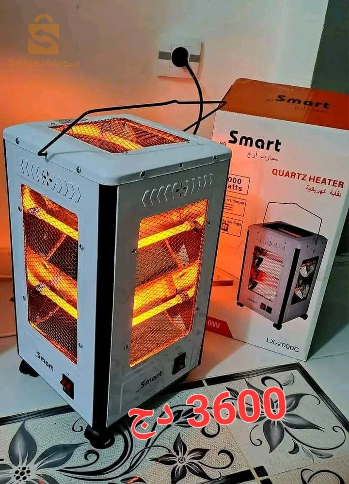 مدفأة كهربائية ذات 5 واجهات