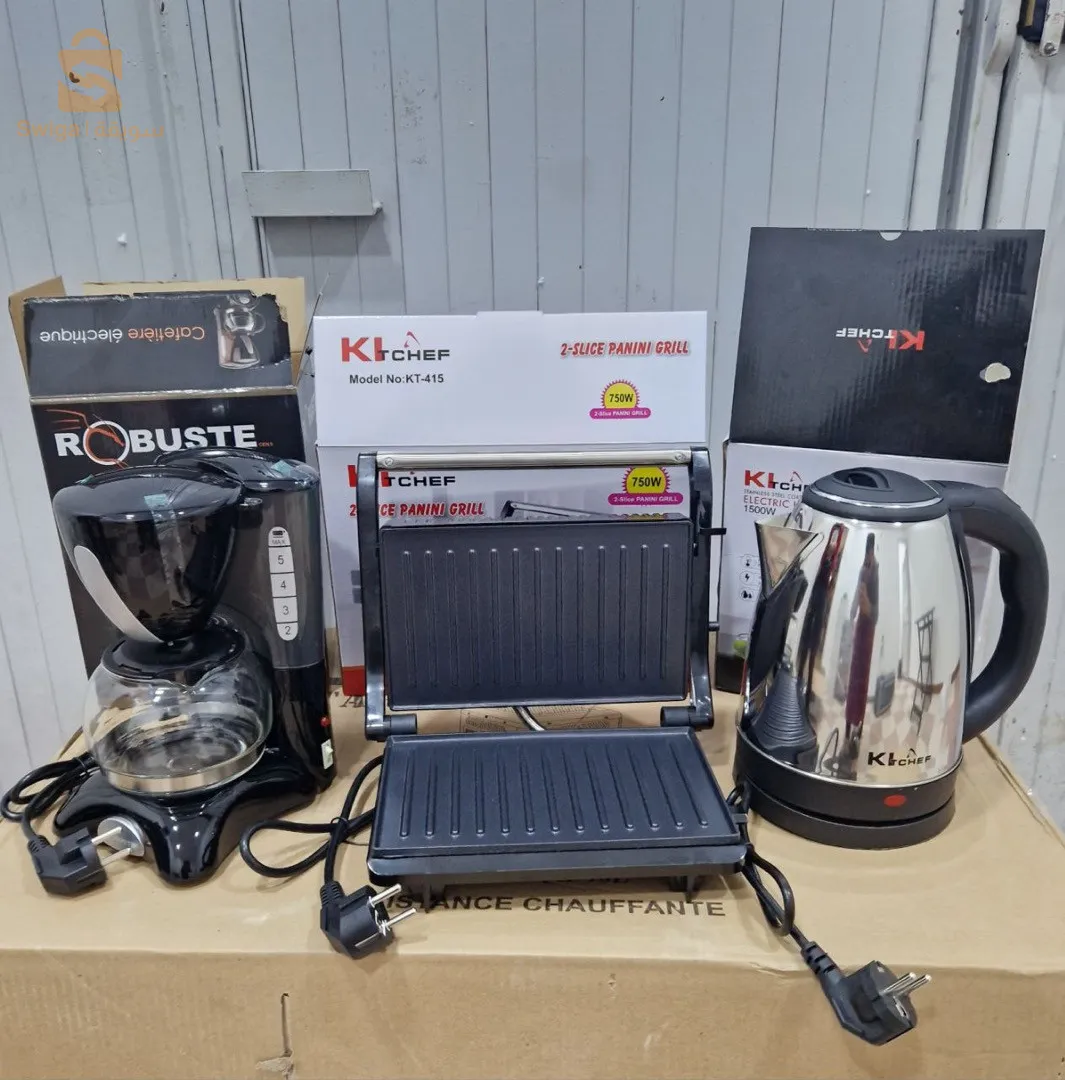 تخفيضات نهاية السنة
كيتشيف بانينيوز + غلاية مطبخ + ماكينة صنع القهوة روبوست 5 تي