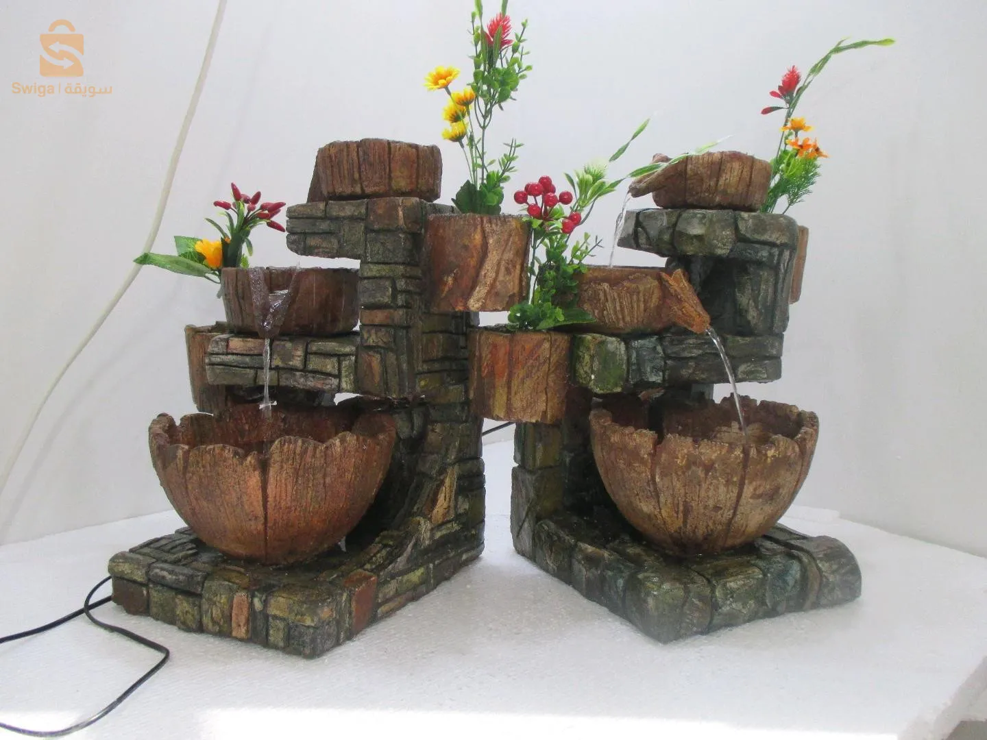 نافورة تحفة  صناعة يدوية متقنة