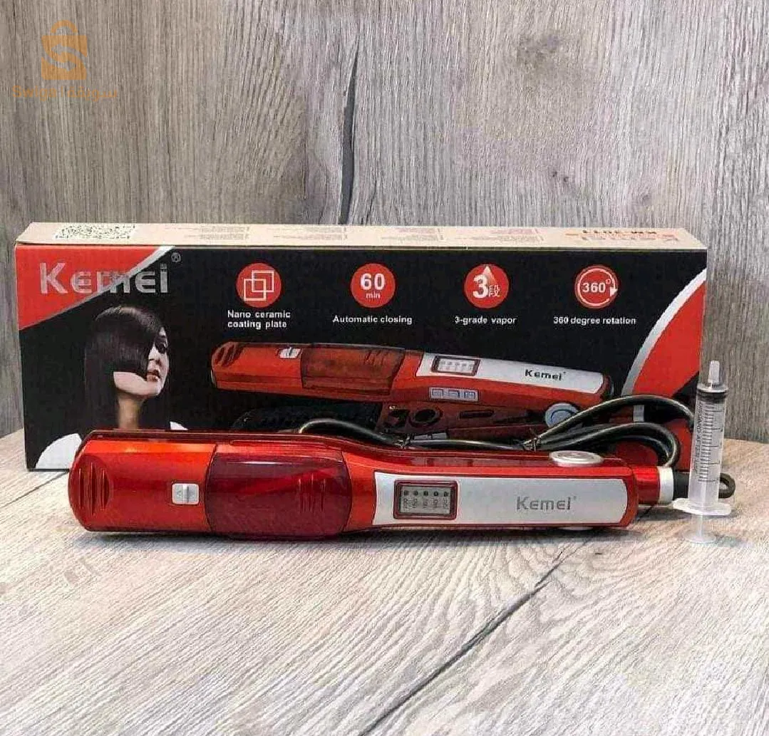KEMEI KM-3011 steam straightener (original 1st choice