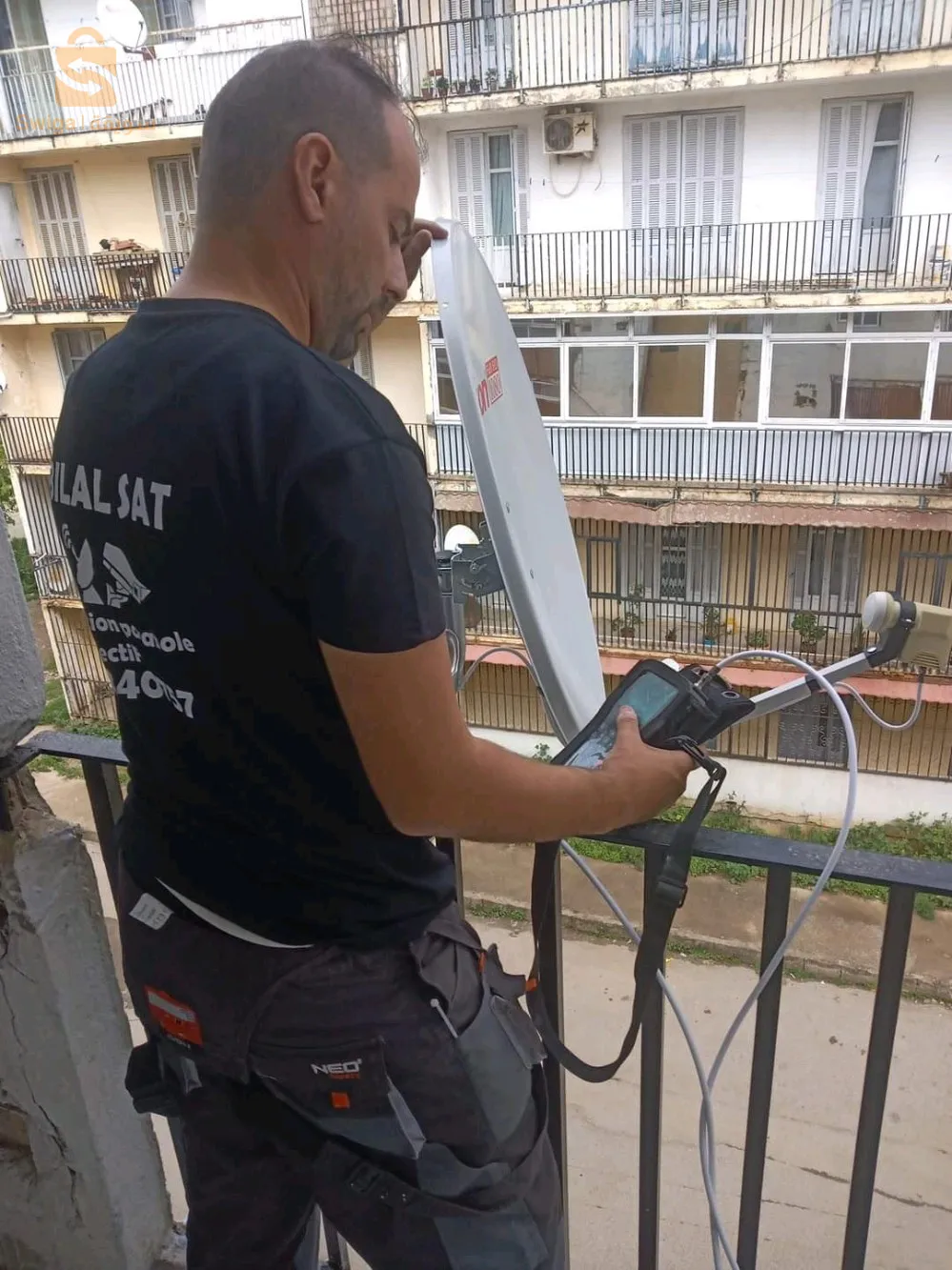 installation parabole