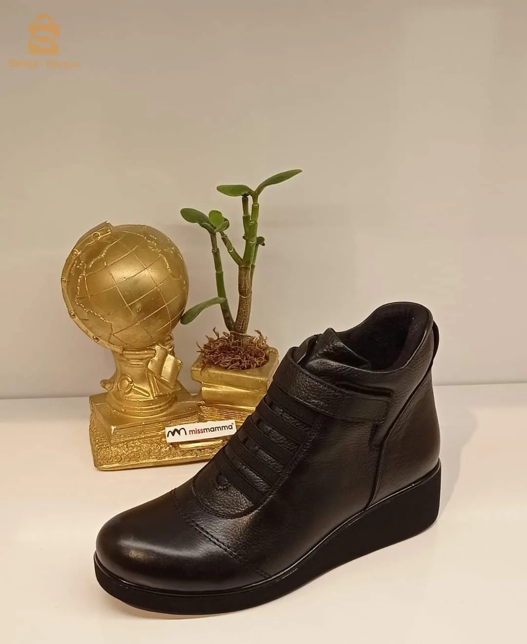 boots véritable cuir orthopédique