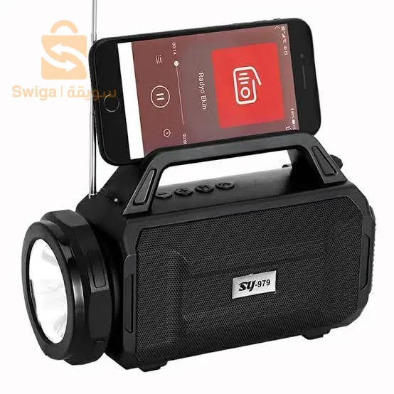 Radio solaire d’extérieur haut-parleur Bluetooth sans fil