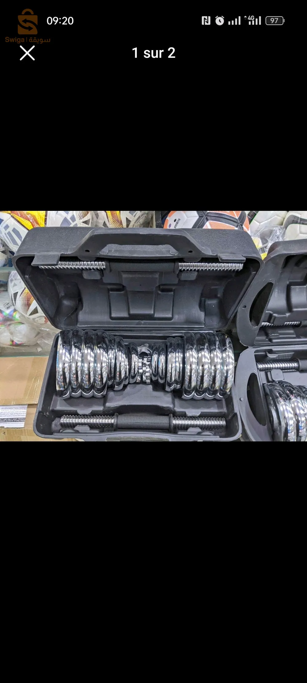 des valise de musculation 20/30/50 kg