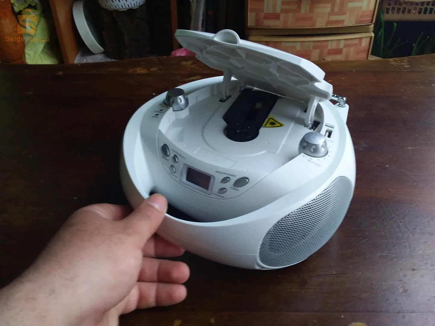 poste portable radio cd usb mp3 DENVER marche avec 9volt