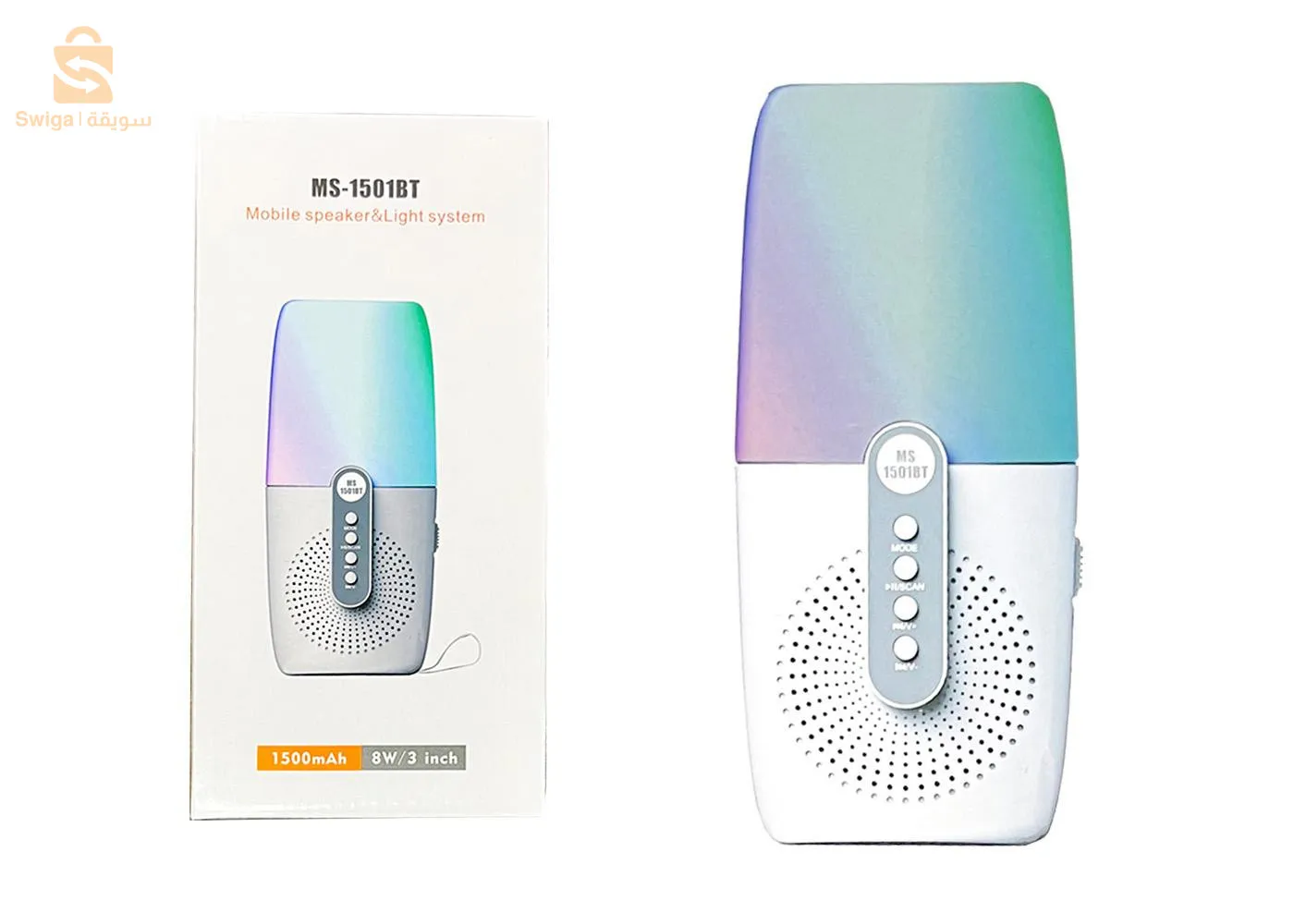مكبر صوت بلوتوث مزود بوضعية المصباح الليلي