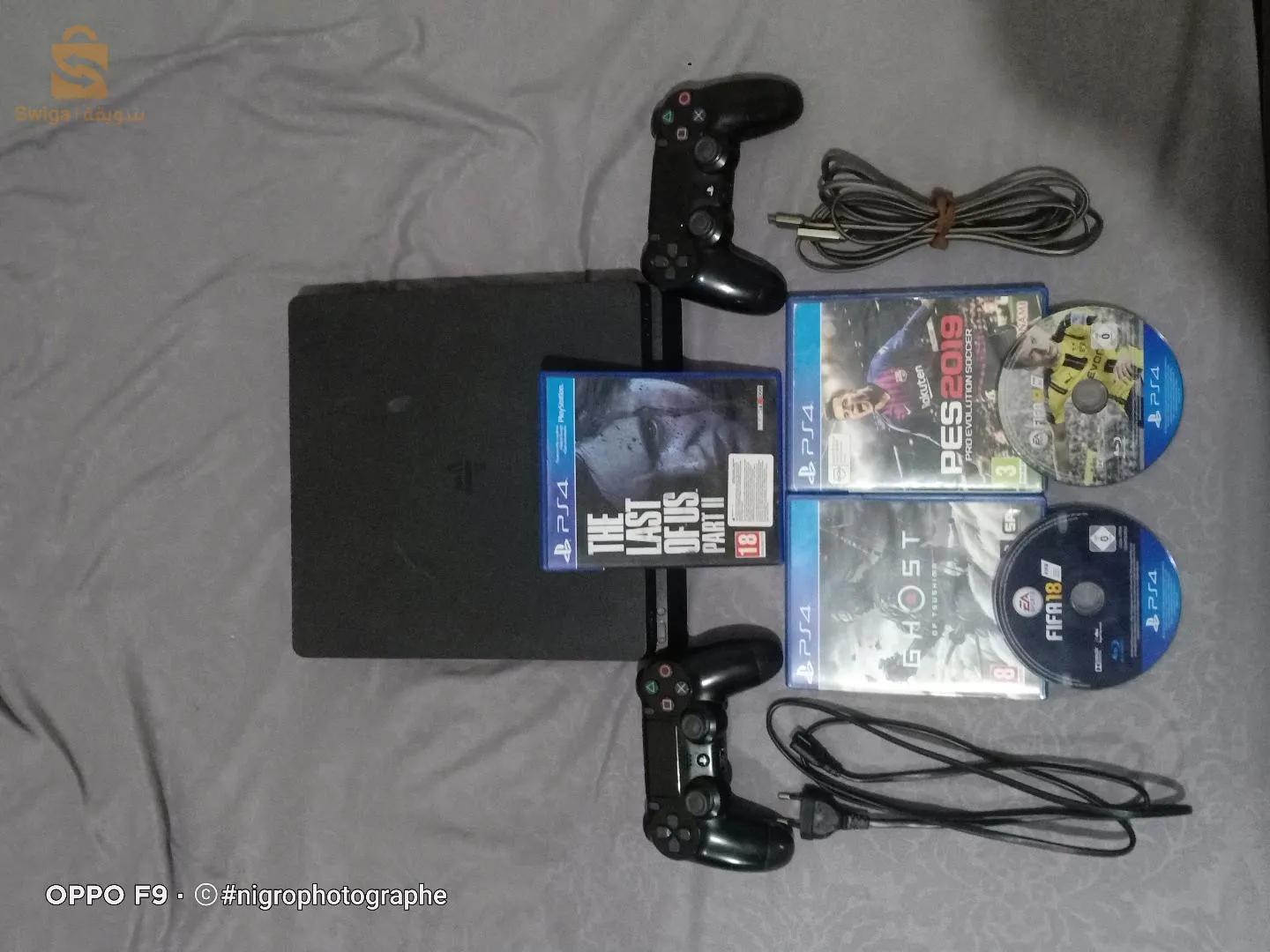 سليم  500 gb زوج منيطات في حالة جيدة  وps4