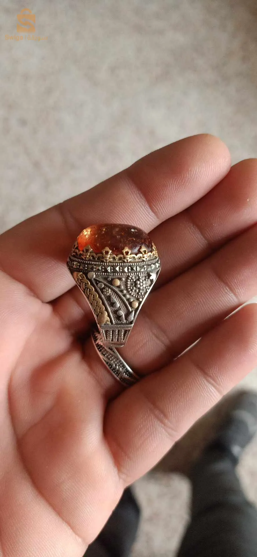 خاتم فضة طاي 64 سومة من عند شاري