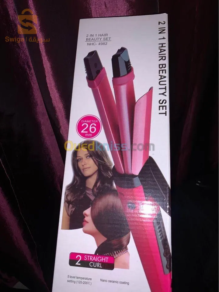 Lisseur Cheveux Pro, NHC-4982