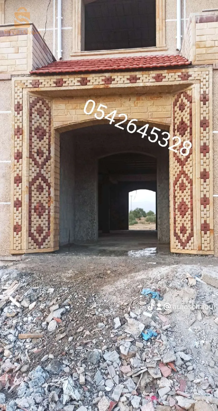 اجمل الديكورات بالحجر الطبيعي