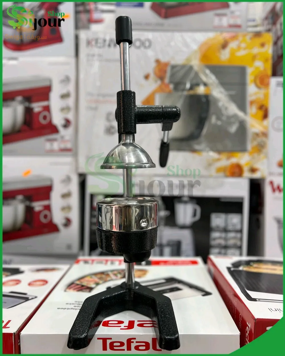 عصارة الرمان و الفواكه اليدوية التركية 

تستخدم لعصر الرمان ، البرتقال و الليمون وغيرها الكثير

📌سهلة الاستخدام

📌ذات قاعدة ثقيلة مع القدمين في الاسفل للحصول على مزيد من الاستقرار و الاتزان

📌اجزاء سهلة التنظيف

📌مصنوعة من مواد عالية الجودة 

📌مقبض ذو يد طويلة لسهولة العصر ومغلف بالمطاط لراحة الاستخدام
مرحبا بيكم😍 شهادتكم تشجيعنا✅
مرحبااااا بكم ⭐ ارضاءكم غايتنا ⁦⁩👍
التوصيل جميع الولايات🚚
الدفع 💵عند الإستلام👍